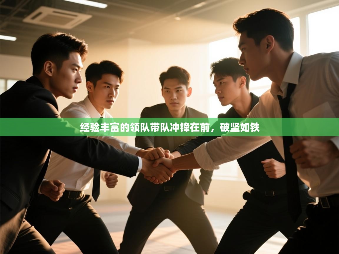 经验丰富的领队带队冲锋在前，破坚如铁