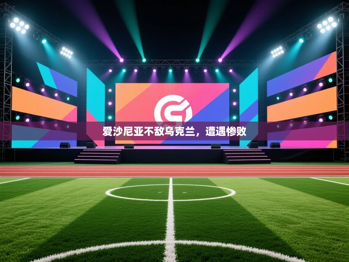 爱沙尼亚不敌乌克兰，遭遇惨败