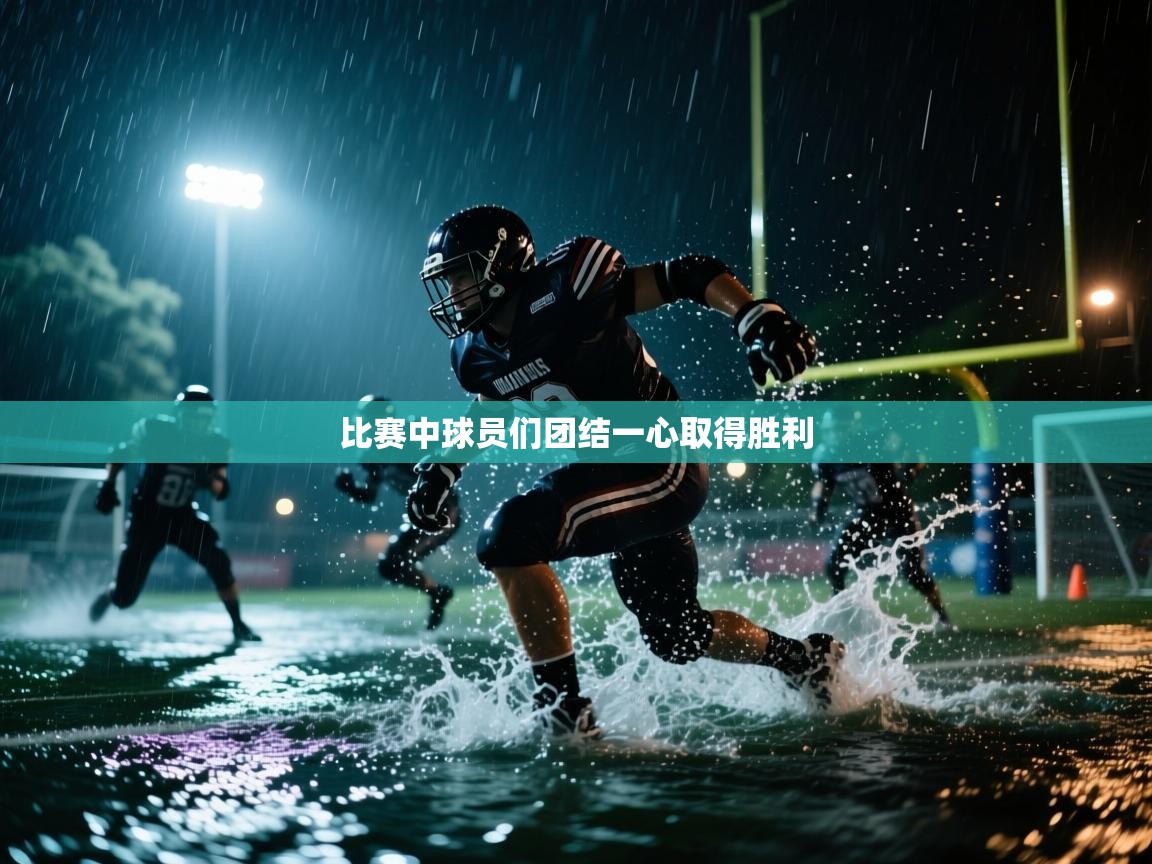比赛中球员们团结一心取得胜利